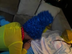GIbbyTheClown – Gibby Simpson Gets Throated by MARGEEEEE